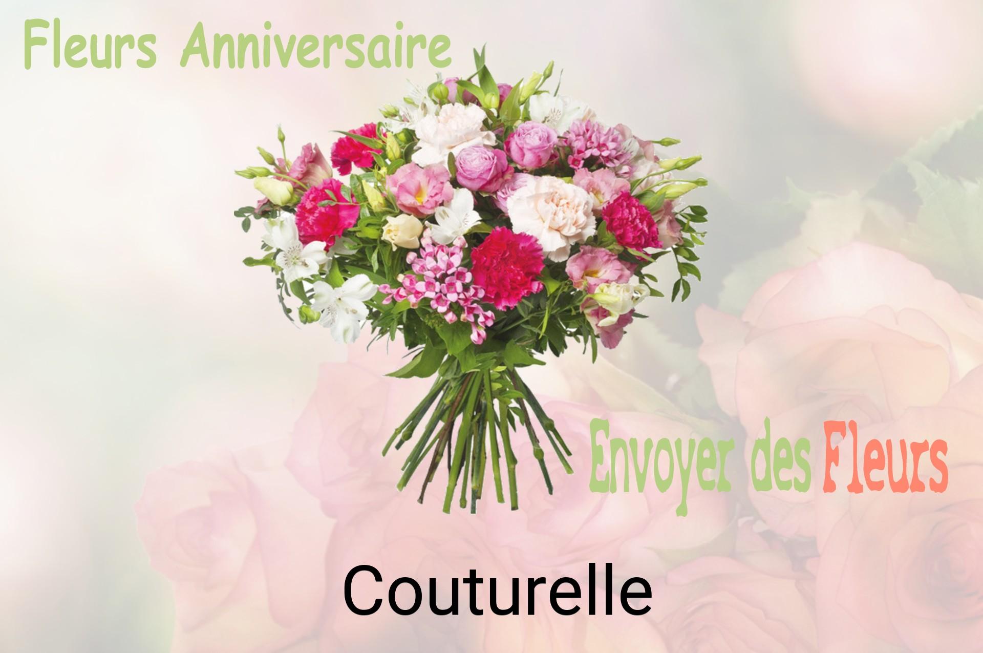 Bouquet de fleurs d’anniversaire livré à Couturelle